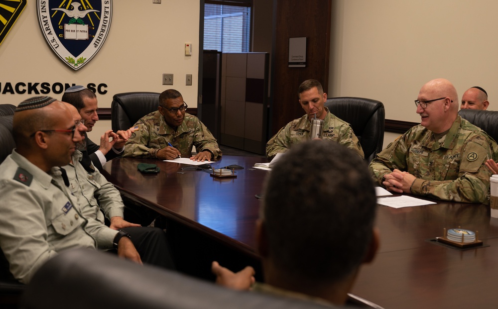 USARCENT hosts IDF Religious Leaders at USA-IRL