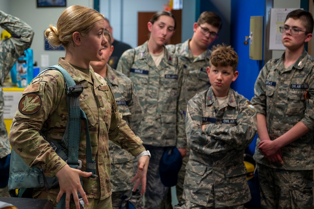 Civil Air Patrol cadets visit JBER