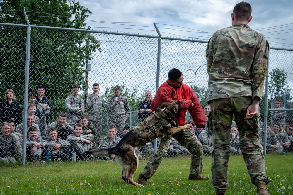 Civil Air Patrol cadets visit JBER