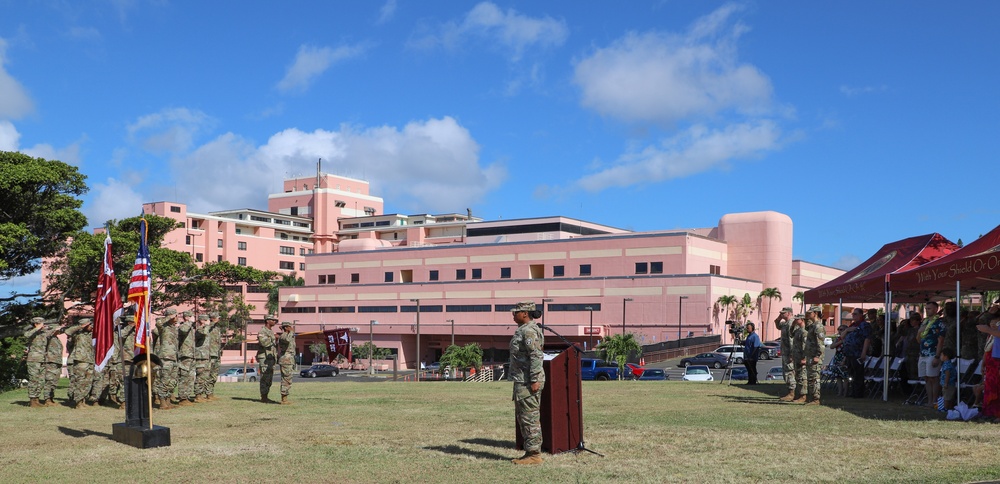 Tripler Army Medical Center Student Detachment Change of Command