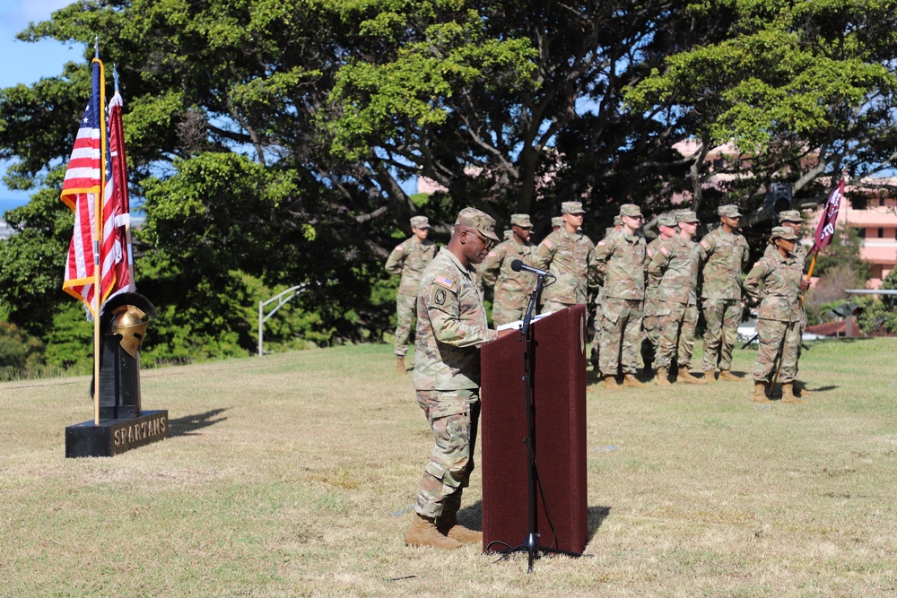 Tripler Army Medical Center Student Detachment Change of Command