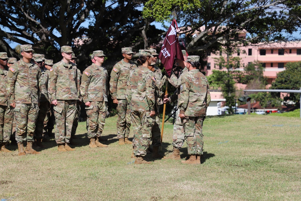 Tripler Army Medical Center Student Detachment Change of Command