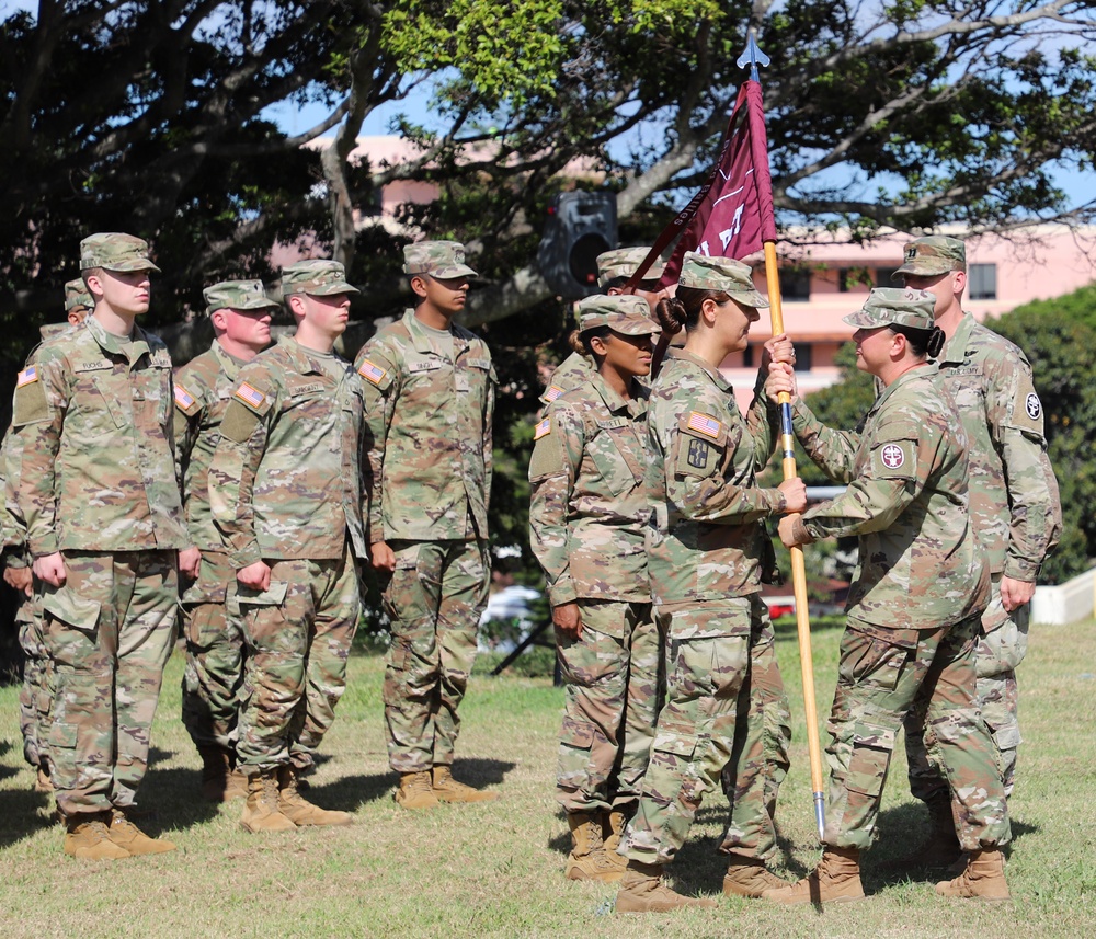 Tripler Army Medical Center Student Detachment Change of Command