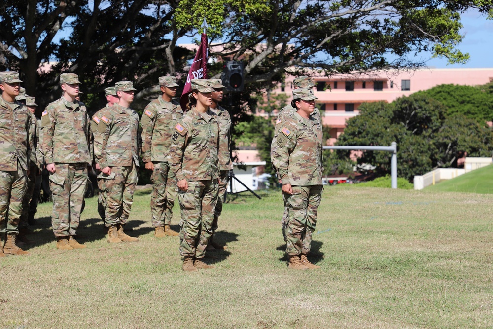 Tripler Army Medical Center Student Detachment Change of Command