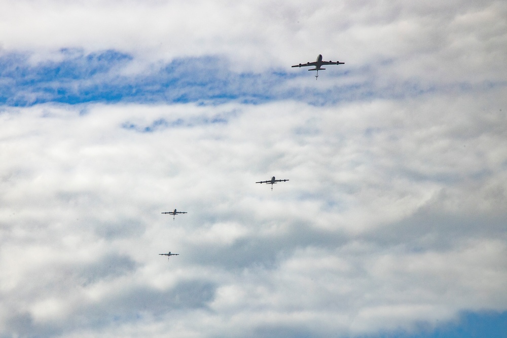 MCBH Commemorates 100th Aerial Refueling Anniversary