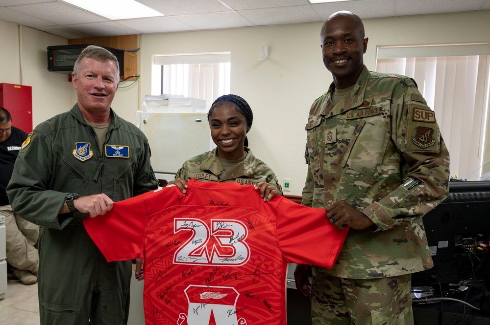 Linebacker of the Week: Airman 1st Class Kioni Cooley