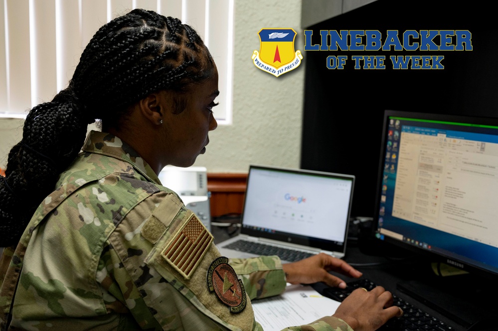 Linebacker of the Week: Airman 1st Class Kioni Cooley