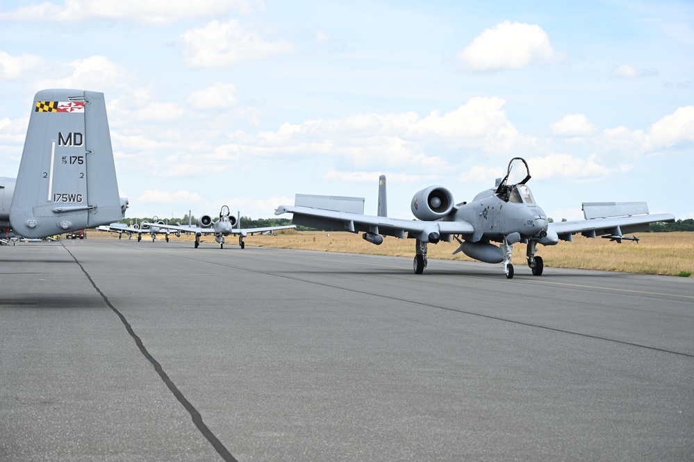 Maryland ANG flies last sortie of Air Defender 23