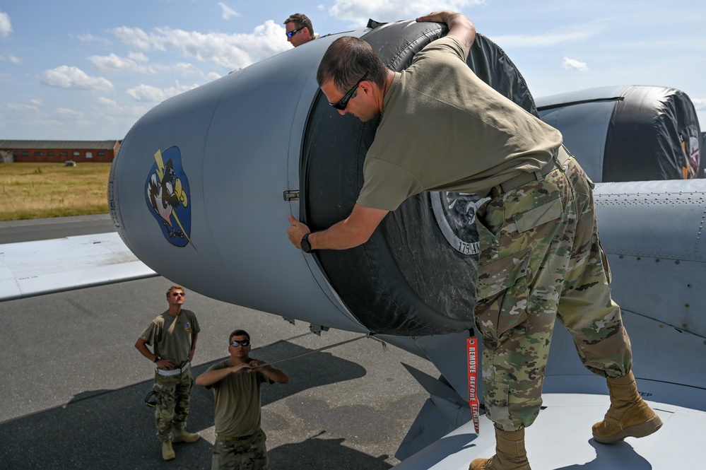 Maryland ANG flies last sortie of Air Defender 23