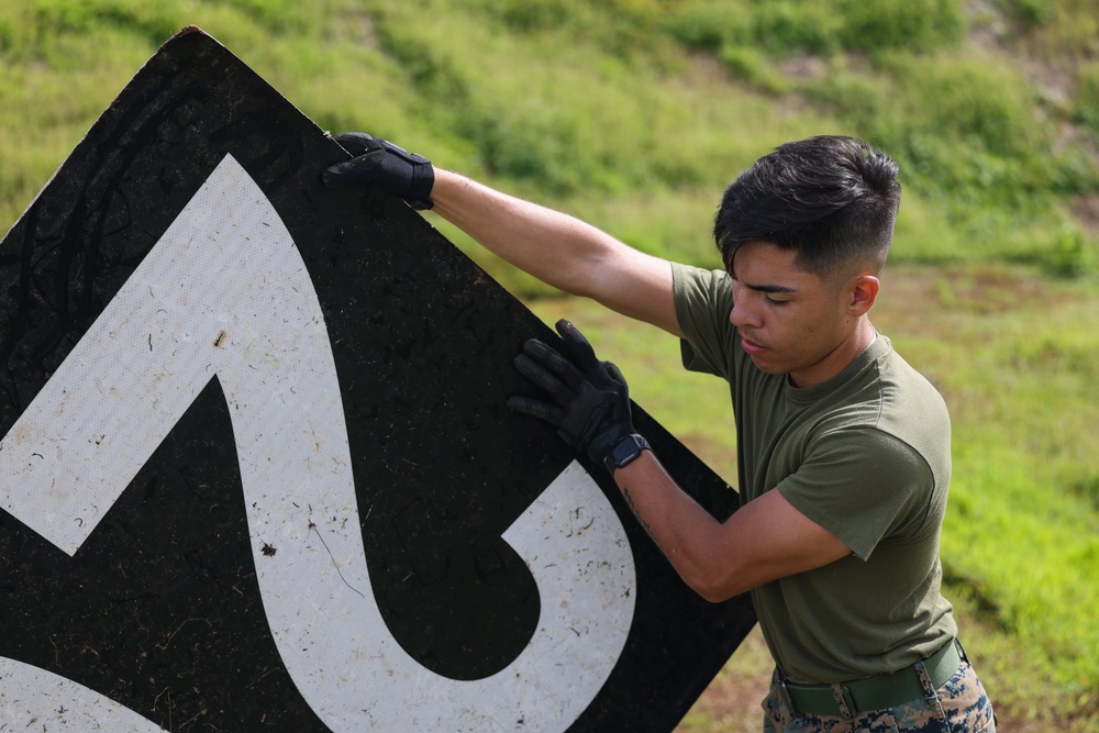 Camp Blaz Marines Conduct Range Clean Up