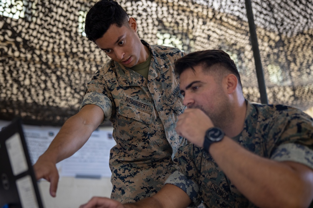 MWSS-174 Conducts Command Post Excercise