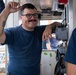 USCGC Eagle's crew stands watch