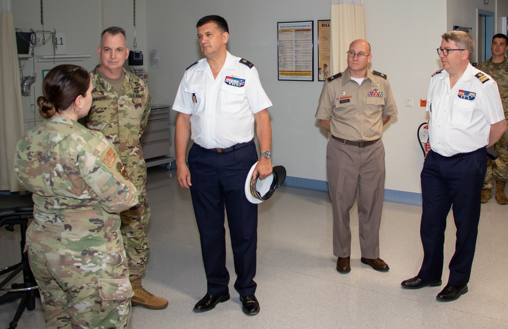 USAREUR-AF Command Surgeon conducts Key Leadership Engagement with the Head of French Health Services