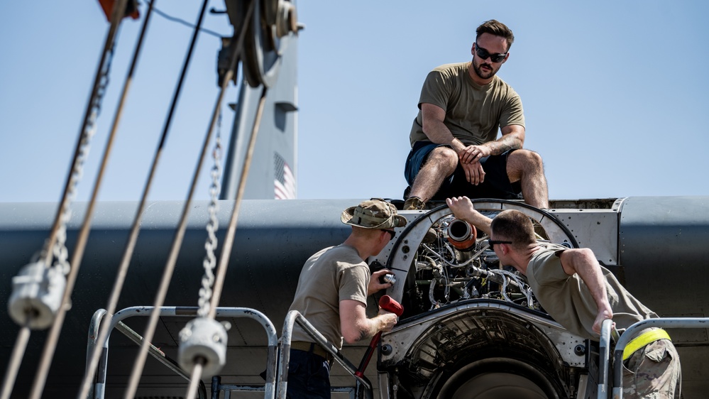 C-130J Engine Swap on The Rock