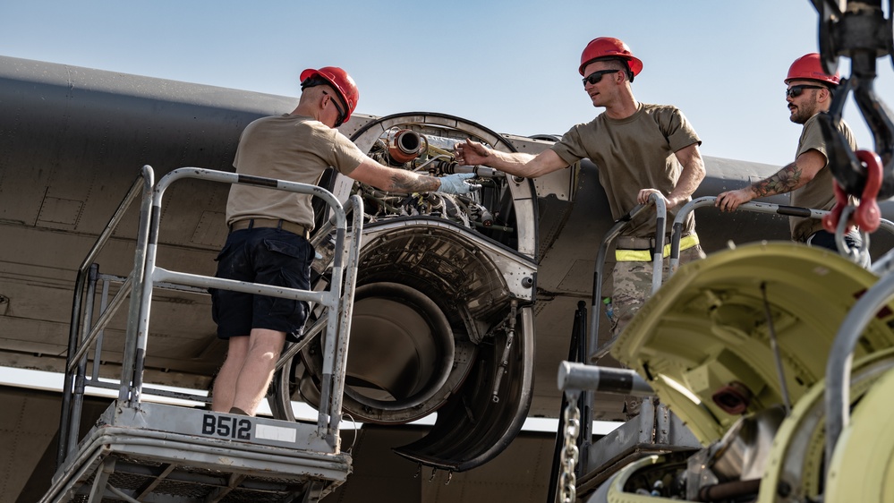 C-130J Engine Swap on The Rock