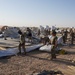 378th ECES disassemble tents as part of base improvement plan