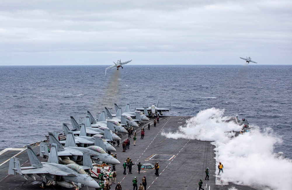 Nimitz Conducts Flight Operations