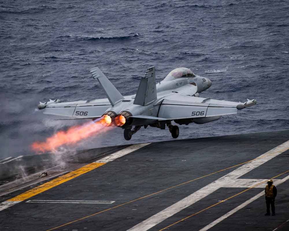 Nimitz Conducts Flight Ops