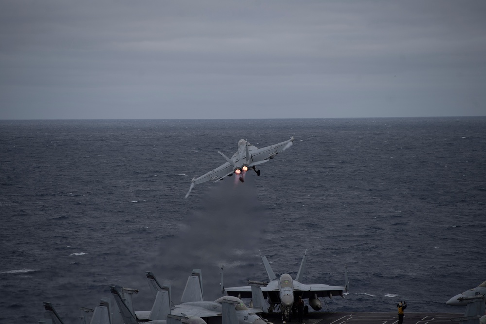 Nimitz Conducts Flight Ops