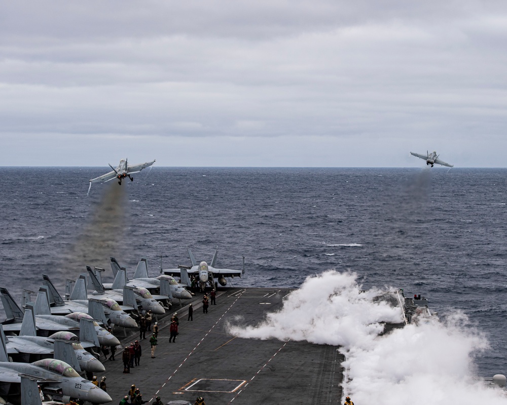 Nimitz Conducts Flight Ops