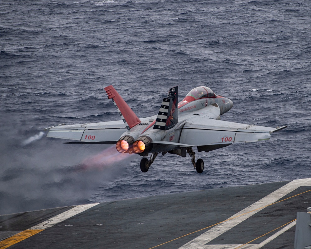 Nimitz Conducts Flight Ops