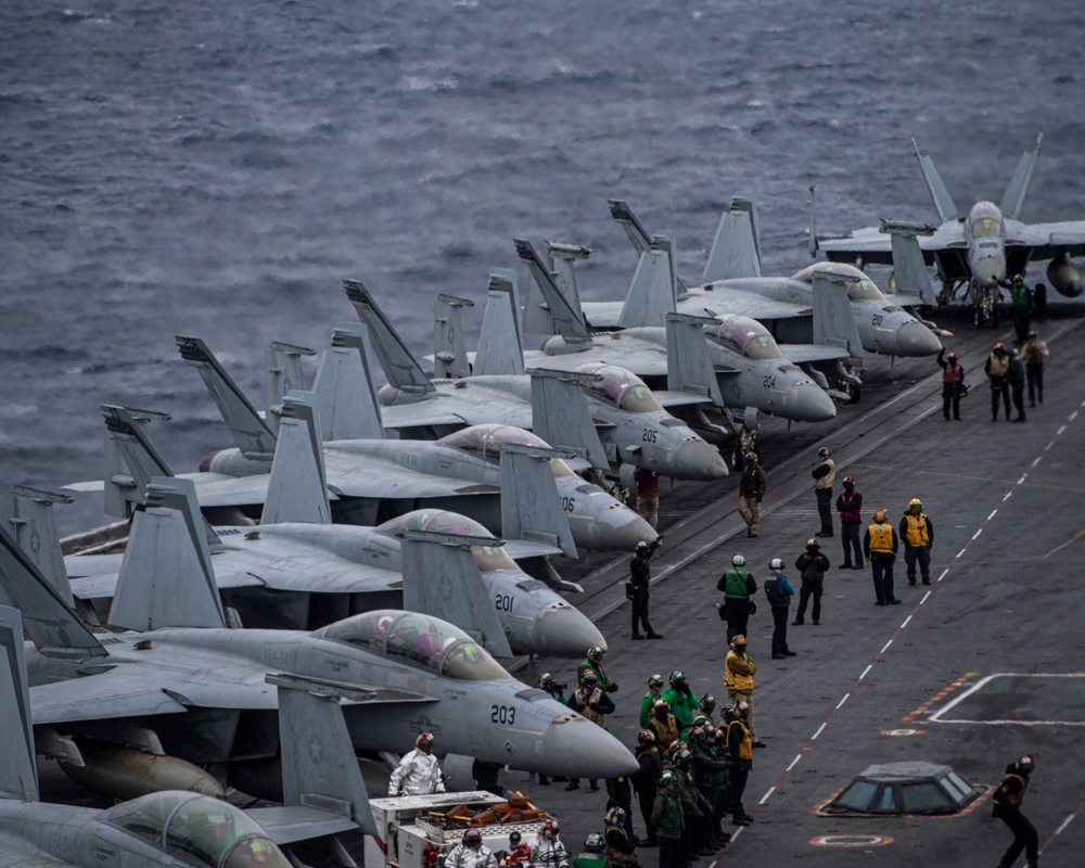 Nimitz Conducts Flight Ops