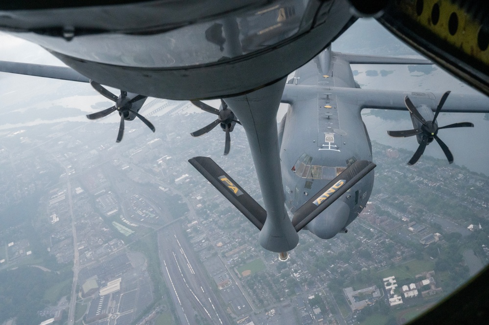Flyover from 171st Air Refueling Wing to Celebrate 100 Years of Air Refueling