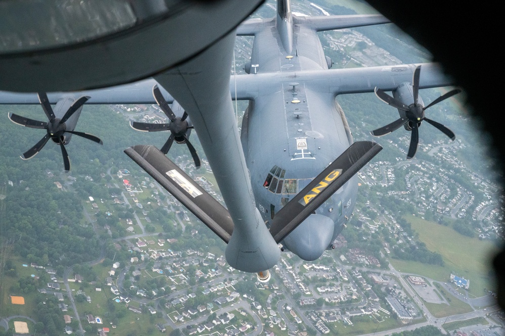 Flyover from 171st Air Refueling Wing to Celebrate 100 Years of Air Refueling