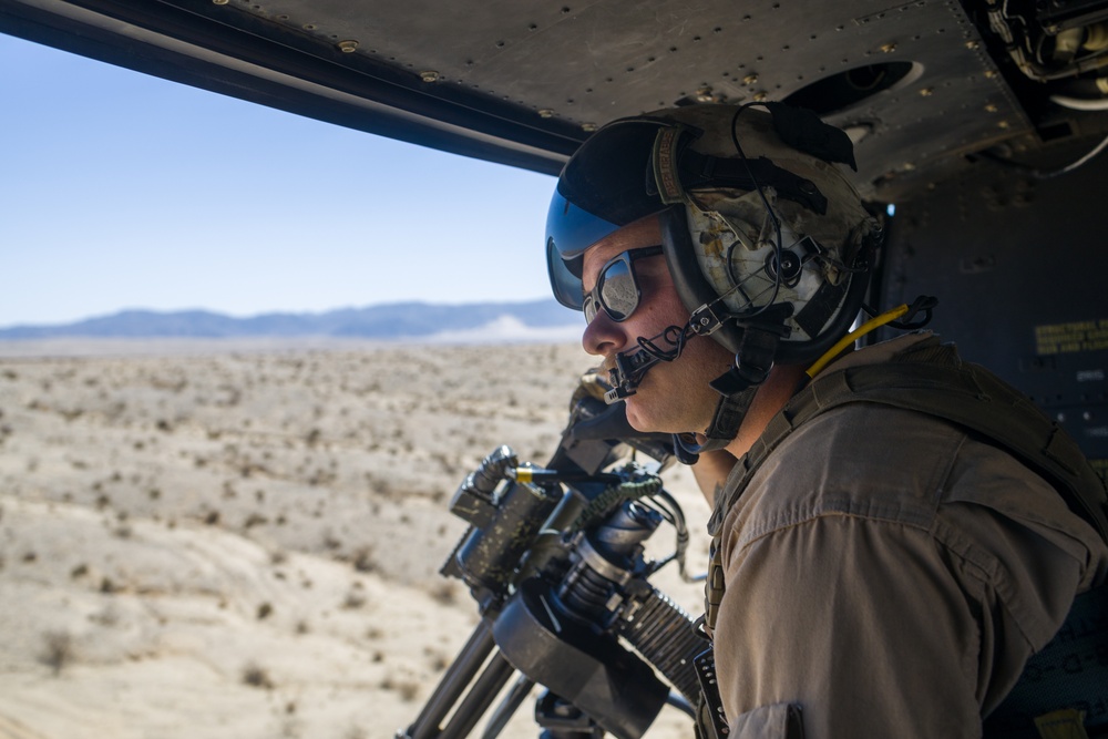 ITX 4-23 Marine Light Attack Helicopter Squadron (HMLA) 773 conduct live fire drills