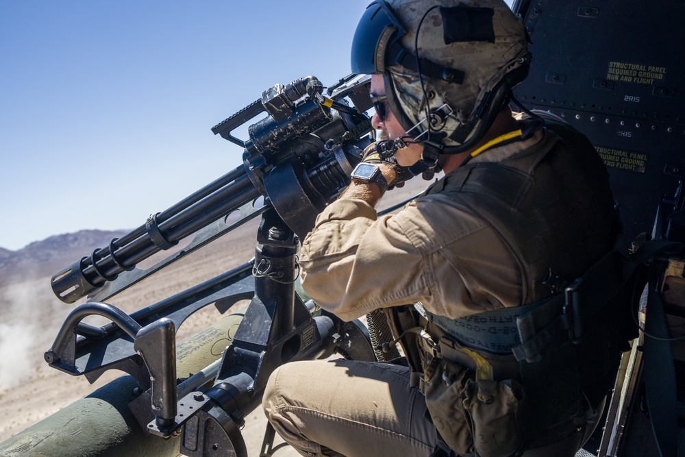 ITX 4-23 Marine Light Attack Helicopter Squadron (HMLA) 773 conduct live fire drills