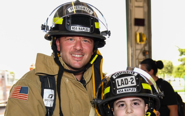 Fire &amp; Emergency Services Hosts Fire Station Tour for Special Needs Children
