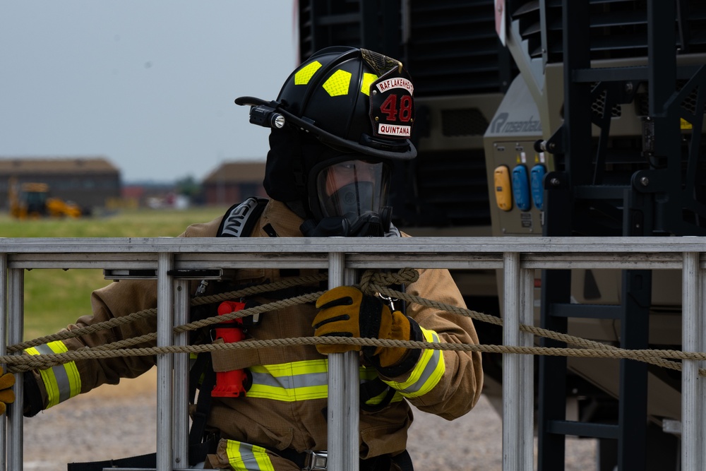 RAF Mildenhall and RAF Lakenheath conduct joint live fire training