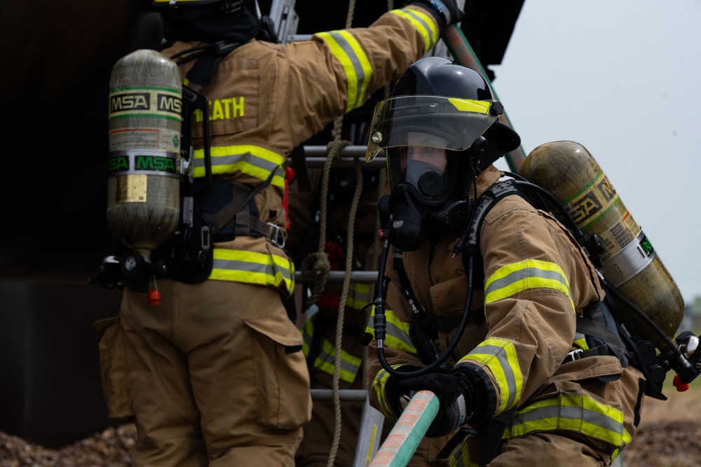 RAF Mildenhall and RAF Lakenheath conduct joint live fire training