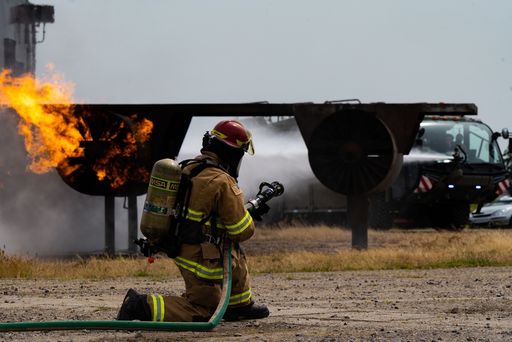 RAF Mildenhall and RAF Lakenheath conduct joint live fire training
