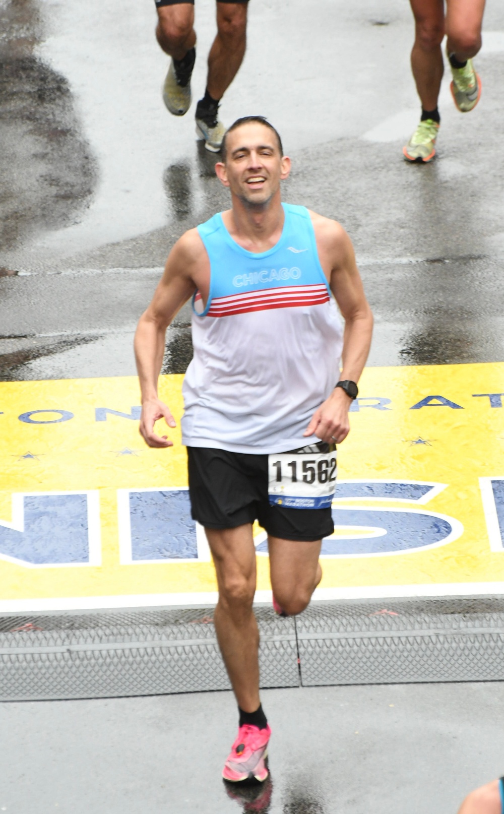 Vermont National Guard Soldier Runs Boston Marathon