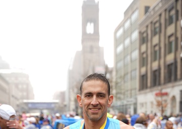 Vermont National Guard Soldier Realizes Dream to Run the Boston Marathon