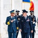 Chief of the Romanian Air Force Staff Lt. Gen. Viorel Pana Participates in an Air Force Full Honors Wreath-Laying Ceremony at the Tomb of the Unknown Soldier