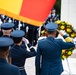 Chief of the Romanian Air Force Staff Lt. Gen. Viorel Pana Participates in an Air Force Full Honors Wreath-Laying Ceremony at the Tomb of the Unknown Soldier