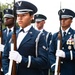 Chief of the Romanian Air Force Staff Lt. Gen. Viorel Pana Participates in an Air Force Full Honors Wreath-Laying Ceremony at the Tomb of the Unknown Soldier