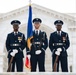 Chief of the Romanian Air Force Staff Lt. Gen. Viorel Pana Participates in an Air Force Full Honors Wreath-Laying Ceremony at the Tomb of the Unknown Soldier