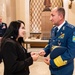 Chief of the Romanian Air Force Staff Lt. Gen. Viorel Pana Participates in an Air Force Full Honors Wreath-Laying Ceremony at the Tomb of the Unknown Soldier