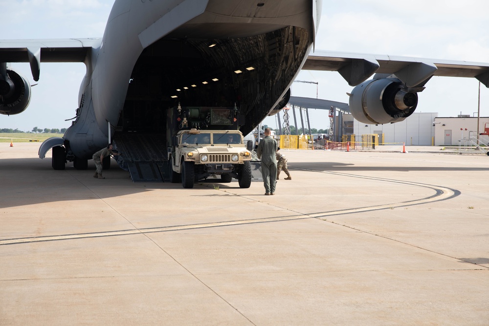 158th Field Artillery Regiment prepare HIMARS for Western Strike 2023