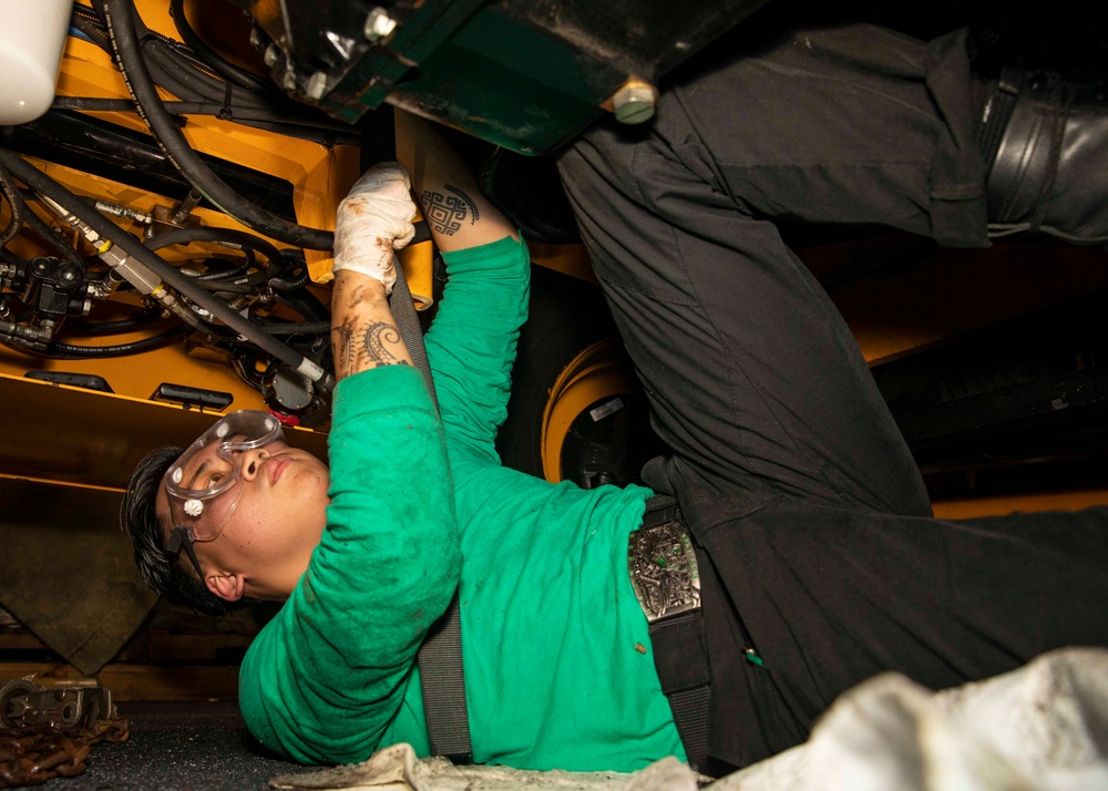 Daily Operations Aboard USS George H.W. Bush (CVN 77)