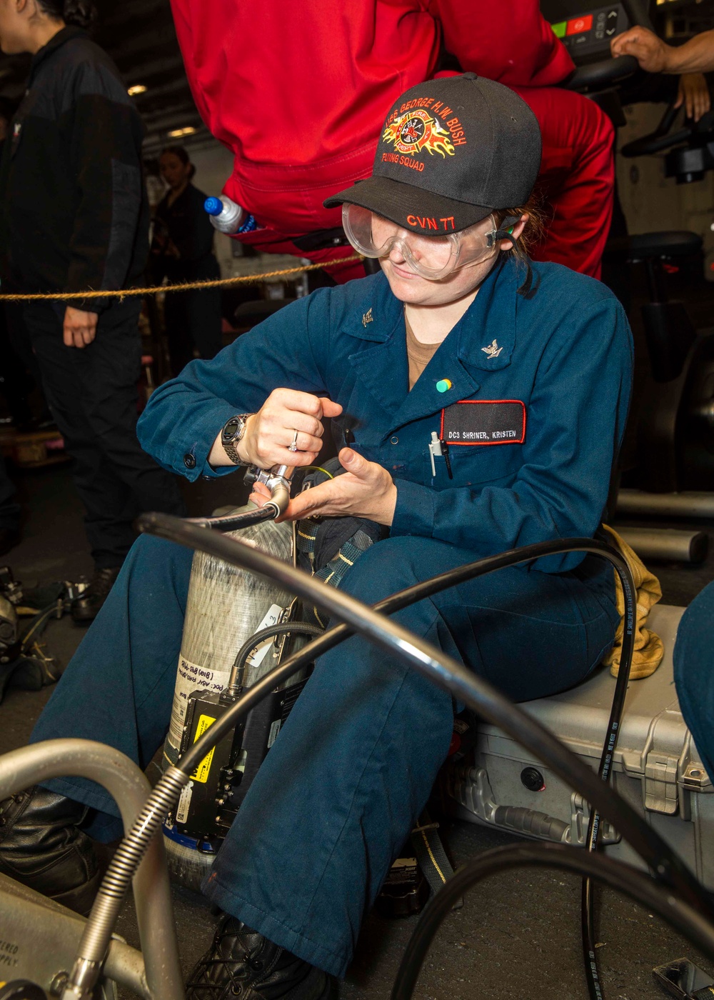 Daily Operations Aboard USS George H.W. Bush (CVN 77)