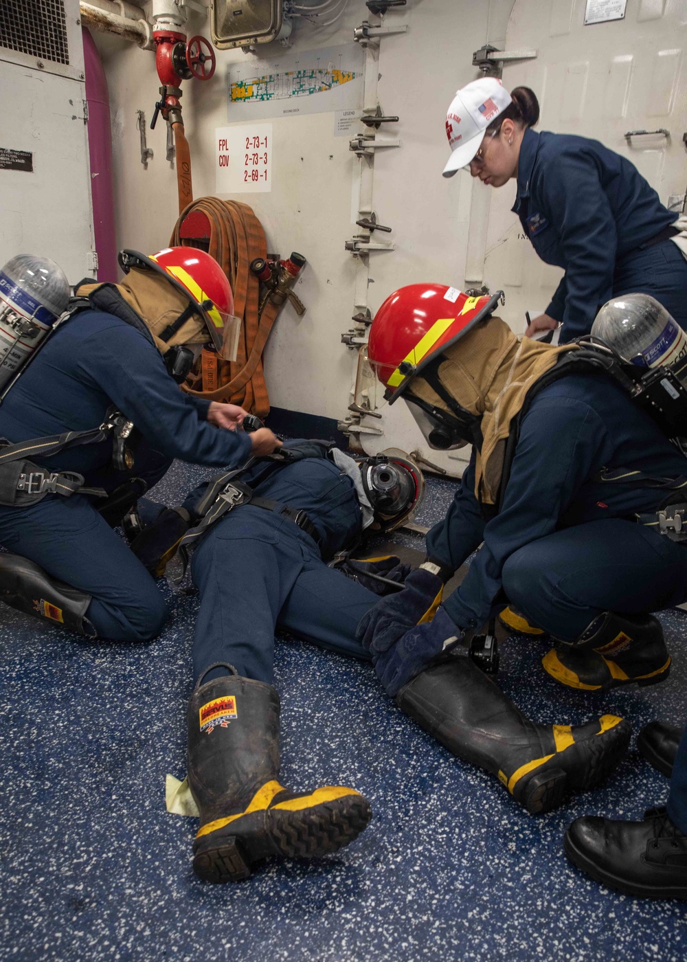 Daily Operations Aboard USS George H.W. Bush (CVN 77)