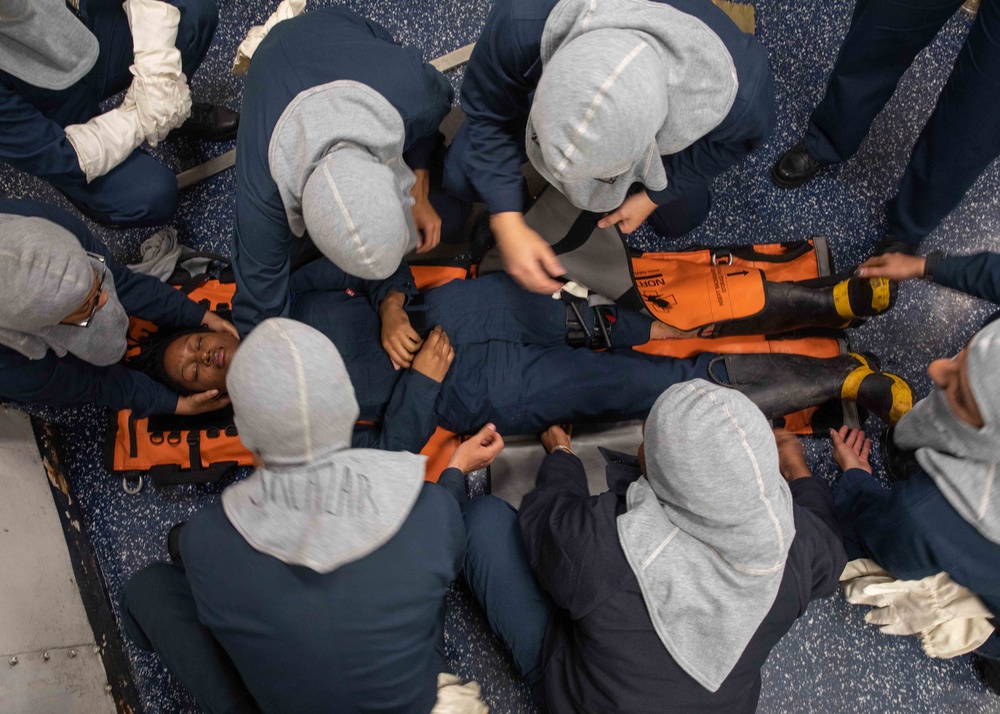 Daily Operations Aboard USS George H.W. Bush (CVN 77)