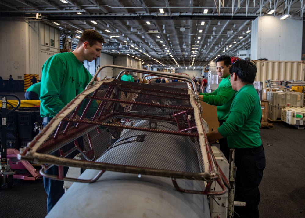 Daily Operations Aboard USS George H.W. Bush (CVN 77)