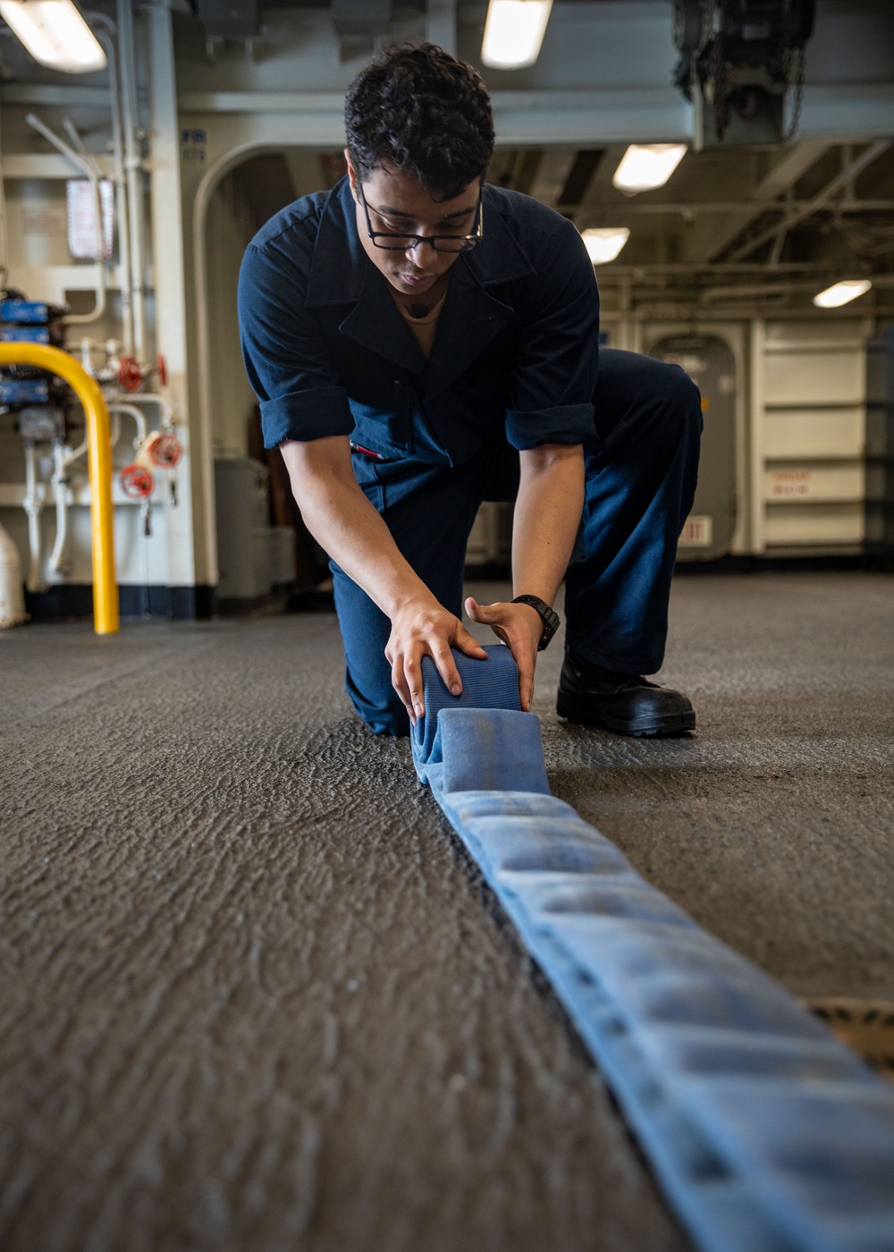 Daily Operations Aboard USS George H.W. Bush (CVN 77)