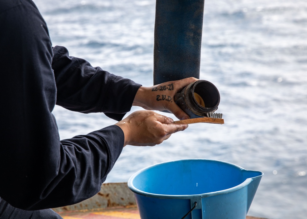 Daily Operations Aboard USS George H.W. Bush (CVN 77)