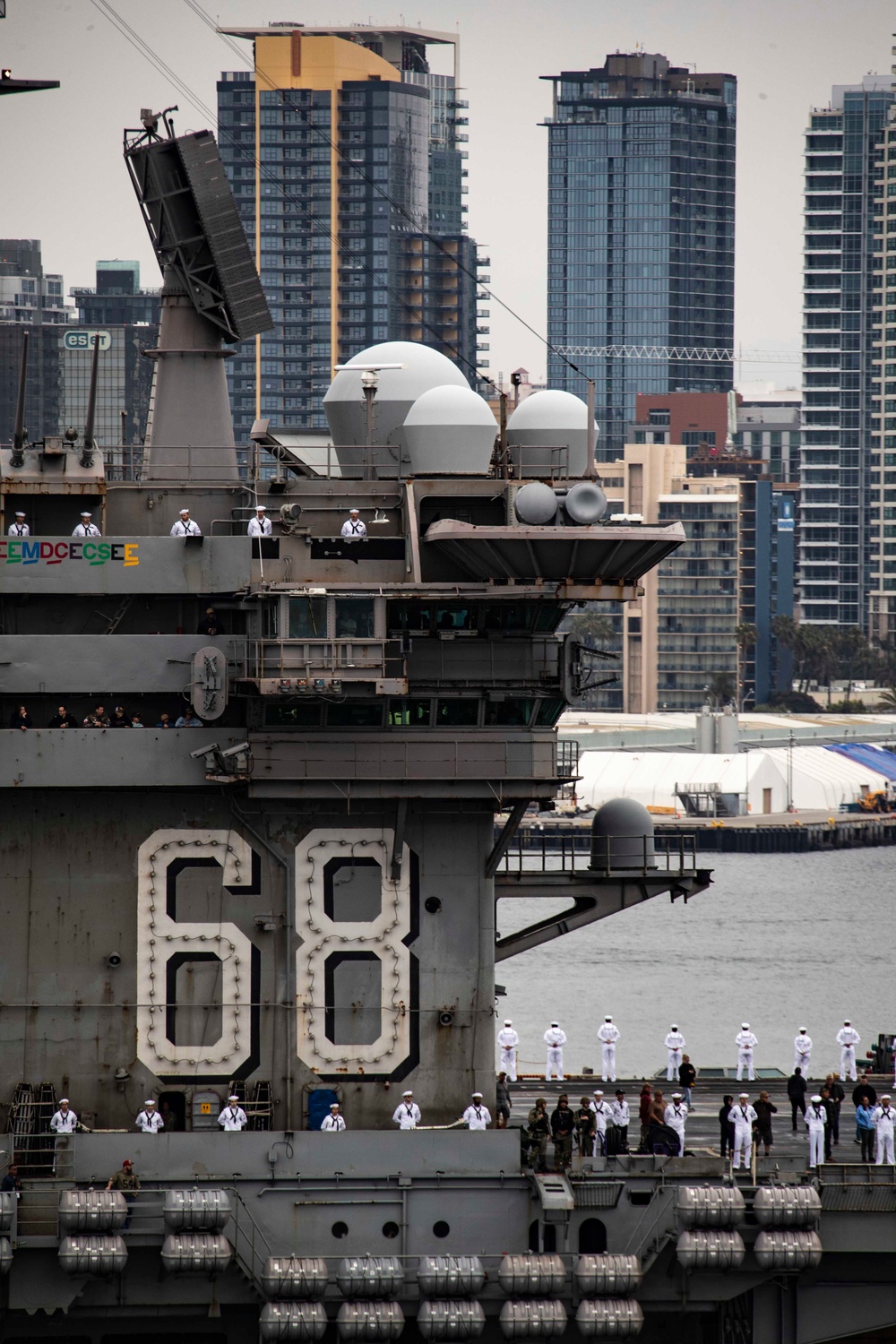 USS Nimitz returns from deployment